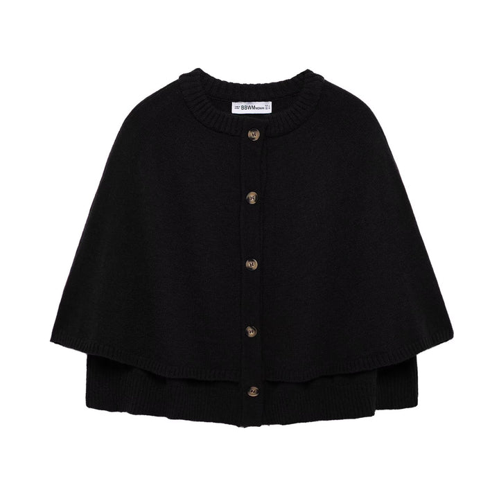Damen Stick Poncho Mirla-Eva Jonsson