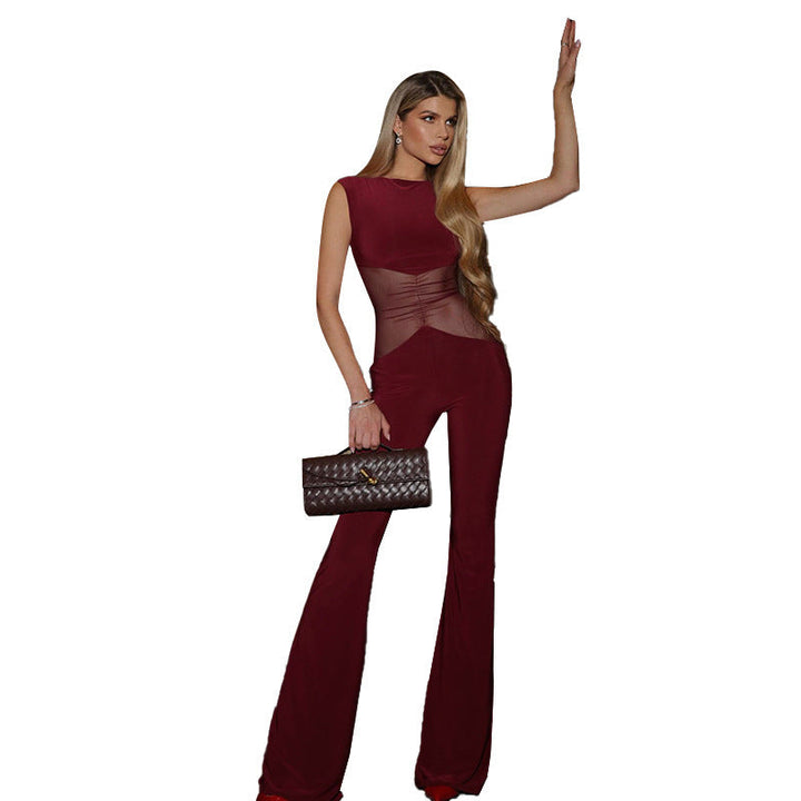 Damen Stilig Jumpsuit med Innovativt Snyggt Design och Figurbetonade Detaljer Mirla-Eva Jonsson