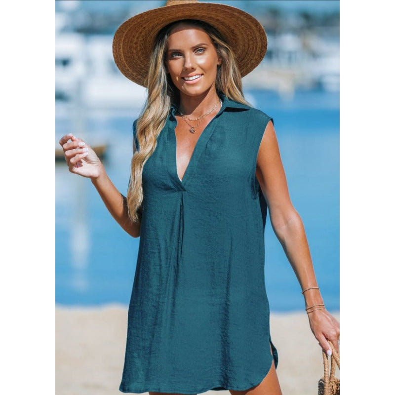 Damen Strandkleid mit Leichter, Luftiger Baumwolle Mirla-Eva Jonsson