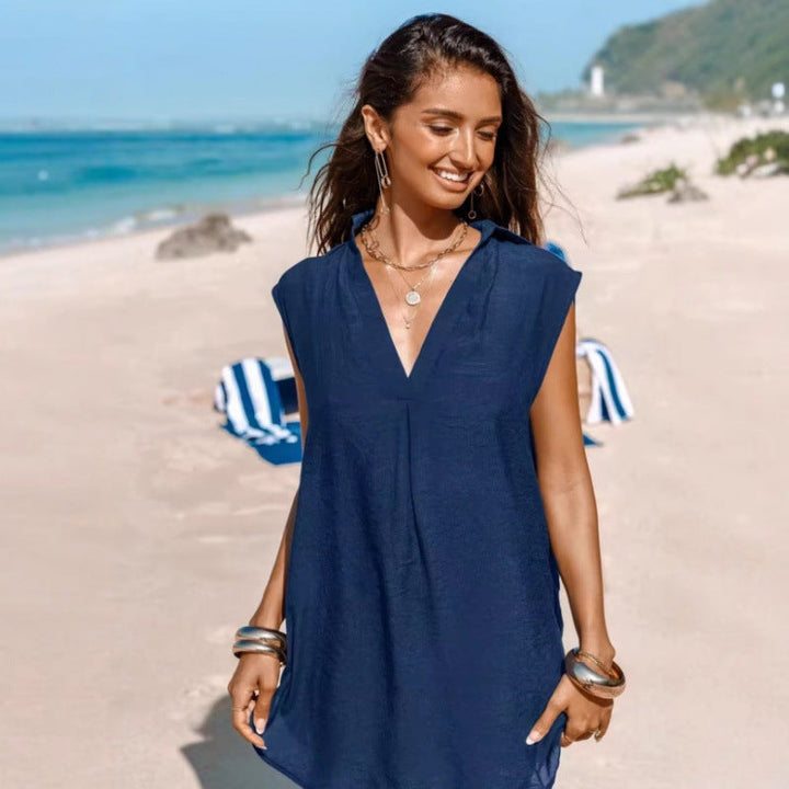 Damen Strandkleid mit Leichter, Luftiger Baumwolle Mirla-Eva Jonsson