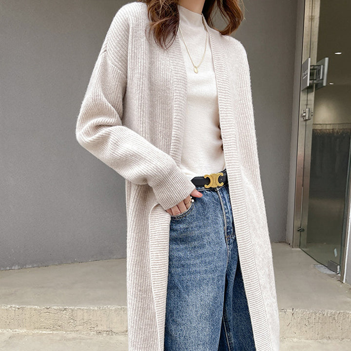 Damen Strickcardigan mit lässigem Schnitt und praktischen Taschen Mirla-Eva Jonsson