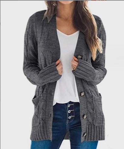 Damen Strickjacke Eva Jonsson-Eva Jonsson