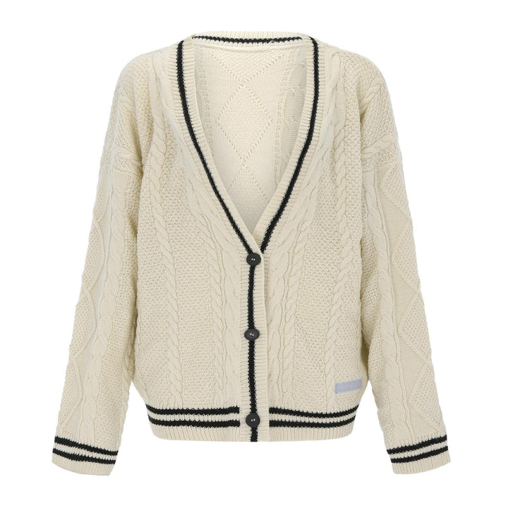 Damen Strickjacke mit dekorativem Sternen-Muster Mirla-Eva Jonsson
