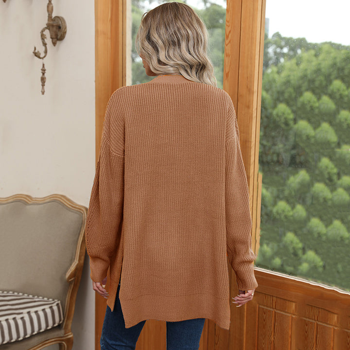 Damen Strickjacke mit filigranem Muster und bequemer Passform Eva Jonsson-Eva Jonsson