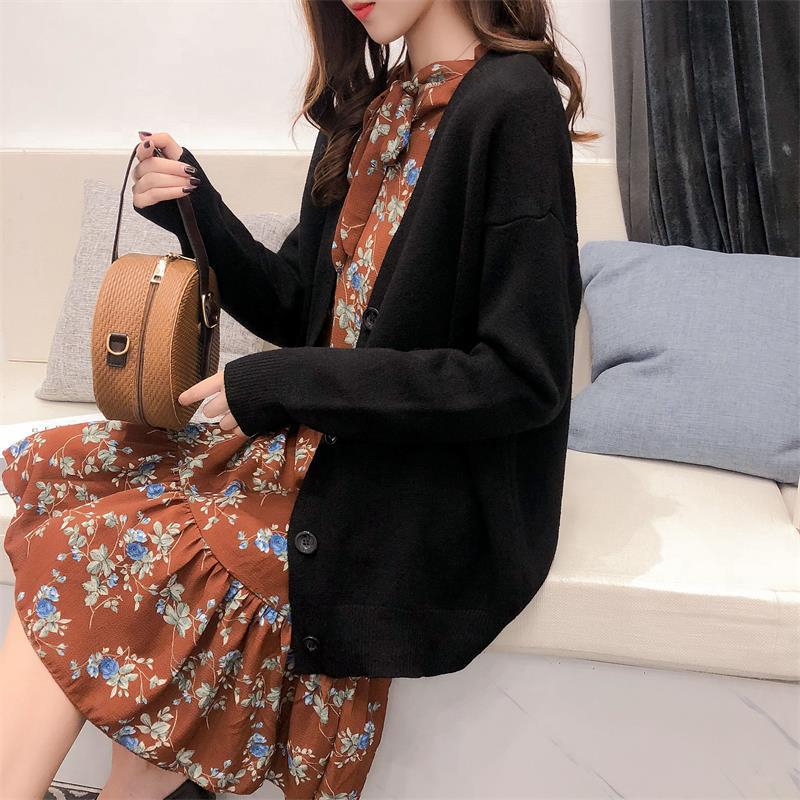 Damen Strickjacke mit knöpfbarem Design Mirla-Eva Jonsson