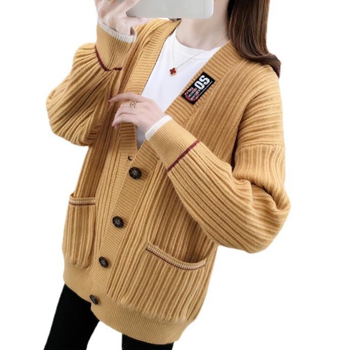 Damen Strickjacke mit strukturiertem Rippmuster und praktischen Taschen Mirla-Eva Jonsson