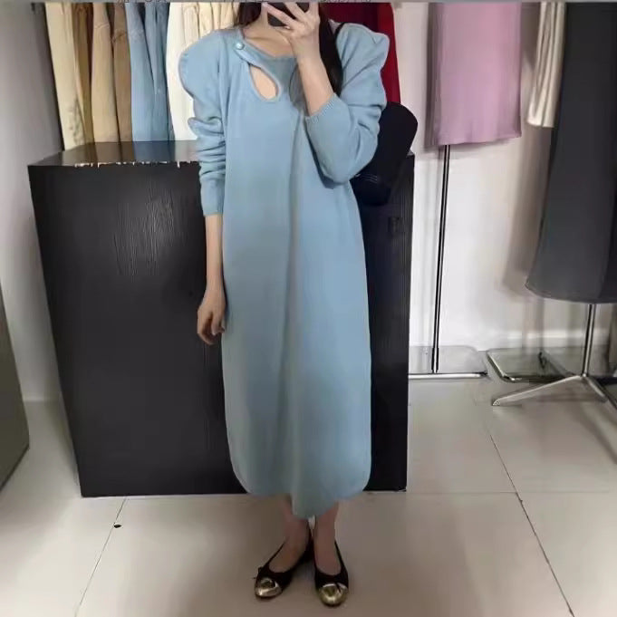 Damen Strickkleid mit modernem Design und eleganten Details Eva Jonsson-Eva Jonsson