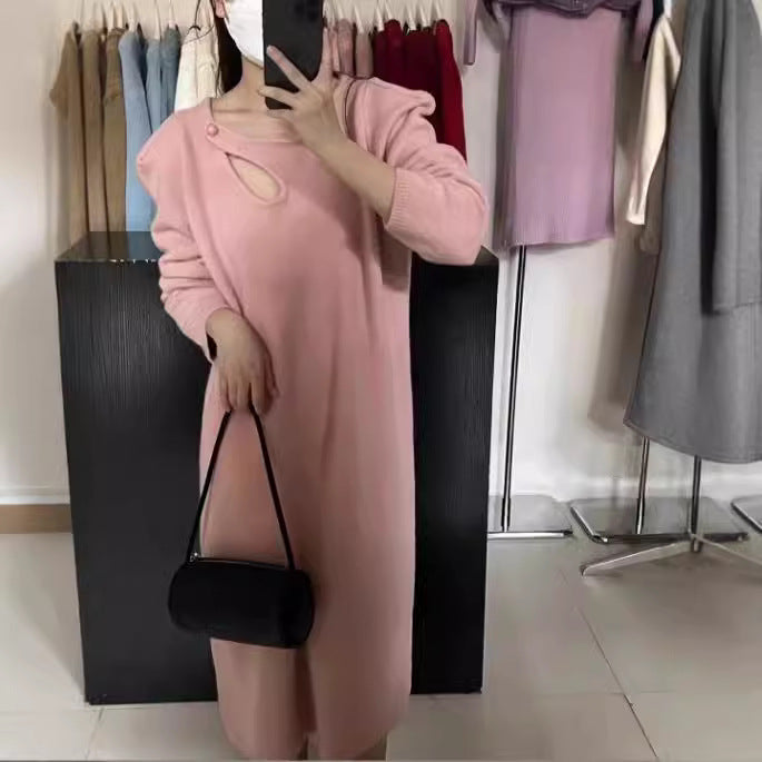 Damen Strickkleid mit modernem Design und eleganten Details Eva Jonsson-Eva Jonsson