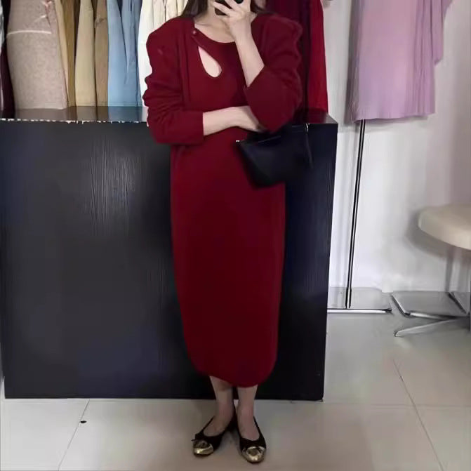 Damen Strickkleid mit modernem Design und eleganten Details Eva Jonsson-Eva Jonsson