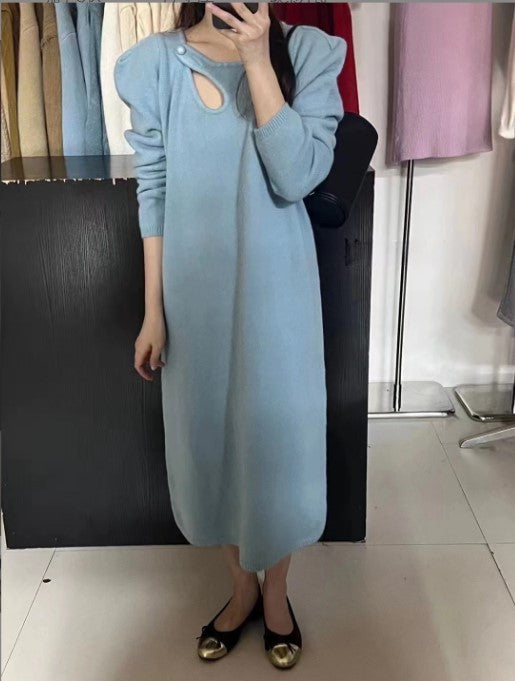 Damen Strickkleid mit modernem Design und eleganten Details Eva Jonsson-Eva Jonsson