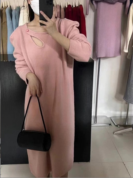 Damen Strickkleid mit modernem Design und eleganten Details Eva Jonsson-Eva Jonsson