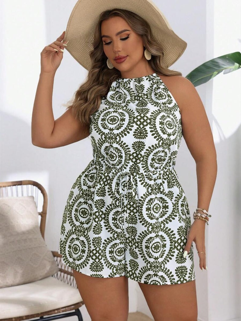 Damen Stylish Jumpsuit mit elegantem Halterkragen und Bindewurst Mirla-Eva Jonsson