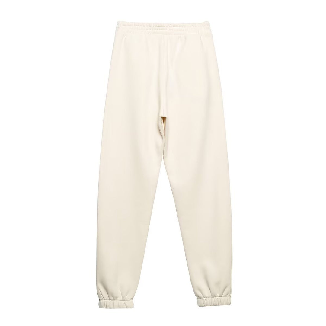 Damen Sweatpants med bekväm gummiband och elegant Michigan-tryck Mirla-Eva Jonsson