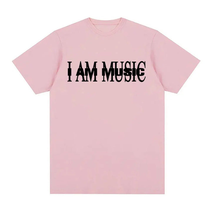 Damen T-Shirt med modern typografi tryck Mirla-Eva Jonsson