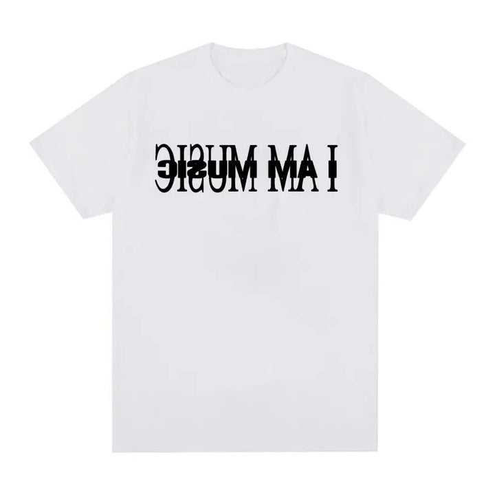Damen T-Shirt med modern typografi tryck Mirla-Eva Jonsson