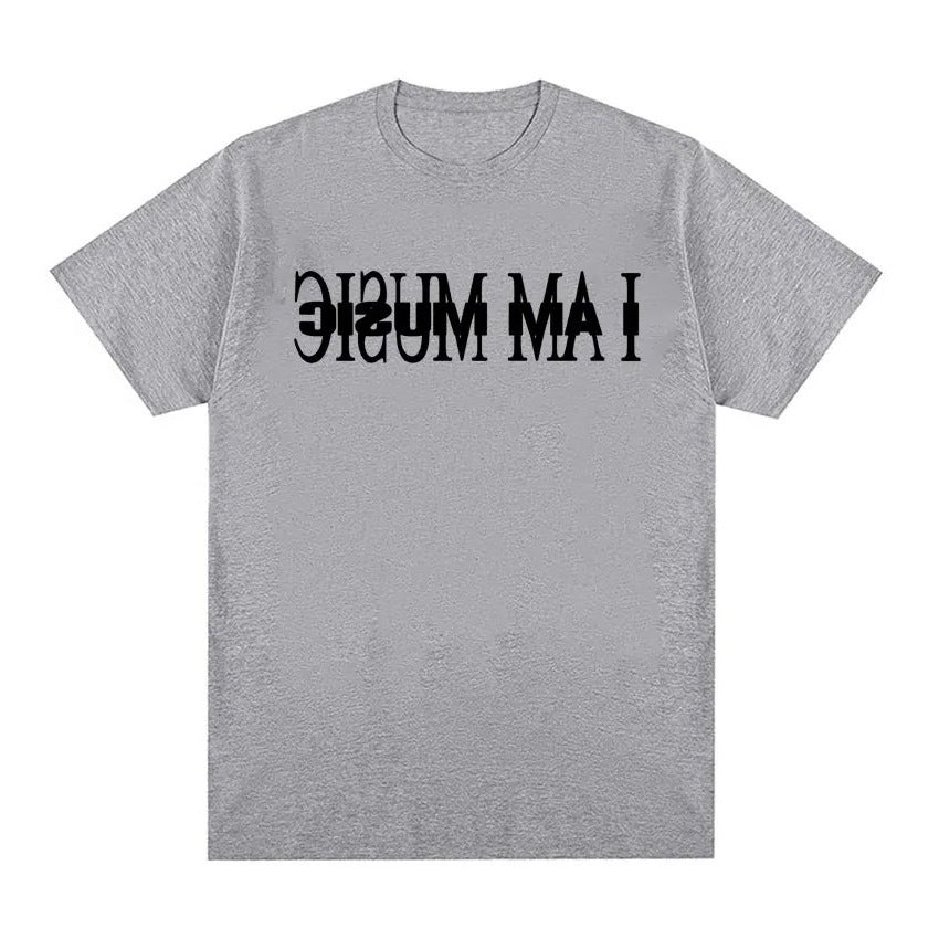 Damen T-Shirt med modern typografi tryck Mirla-Eva Jonsson