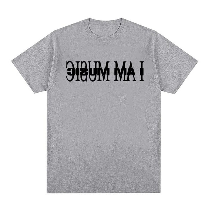 Damen T-Shirt med modern typografi tryck Mirla-Eva Jonsson