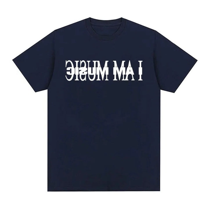 Damen T-Shirt med modern typografi tryck Mirla-Eva Jonsson
