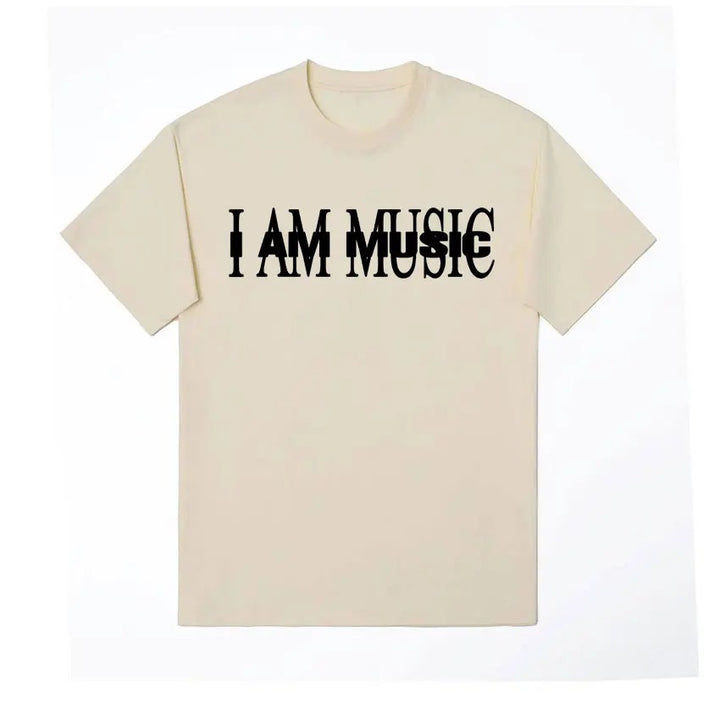 Damen T-Shirt med modern typografi tryck Mirla-Eva Jonsson