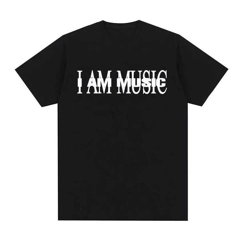 Damen T-Shirt med modern typografi tryck Mirla-Eva Jonsson