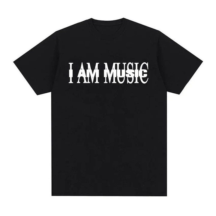 Damen T-Shirt med modern typografi tryck Mirla-Eva Jonsson
