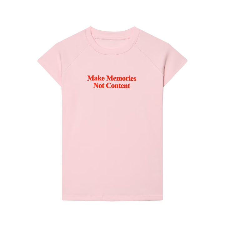 Damen T-shirt med kreativt slogan och lös passform Mirla-Eva Jonsson