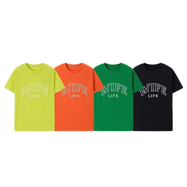 Damen T-shirt med trendig text Mirla-Eva Jonsson