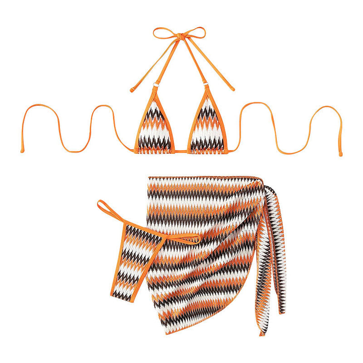 Damen Triangel-Bikini med kreativt slip-design Mirla-Eva Jonsson
