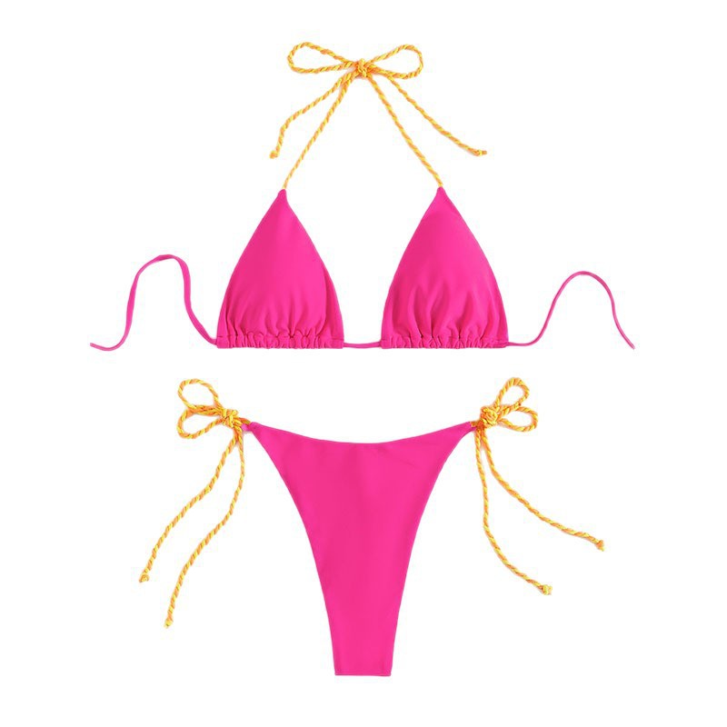 Damen Triangel-Bikini med moderna snördetaljer Mirla-Eva Jonsson