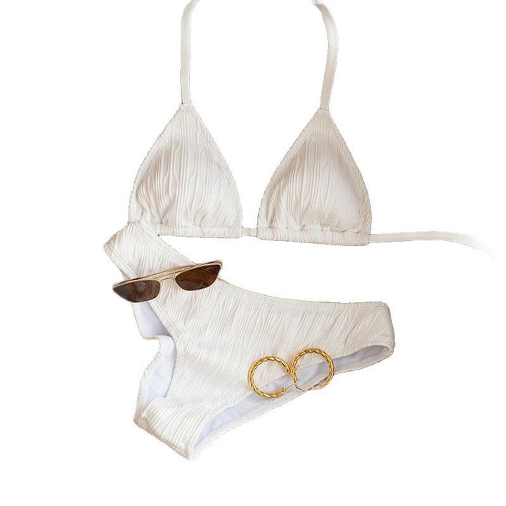 Damen Triangel-Bikini mit raffinierter Rippstruktur Mirla-Eva Jonsson