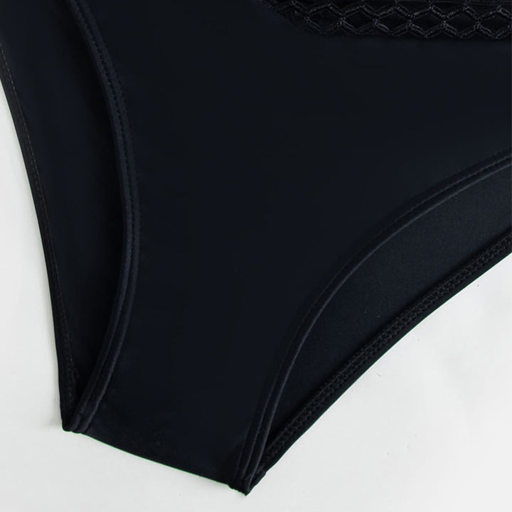 Damen Triangel-Bikini-set med justerbar topp och högt skuret trosor Mirla-Eva Jonsson
