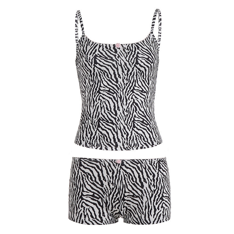 Damen Unterwäsche-Set mit Zebra-Muster Mirla-Eva Jonsson