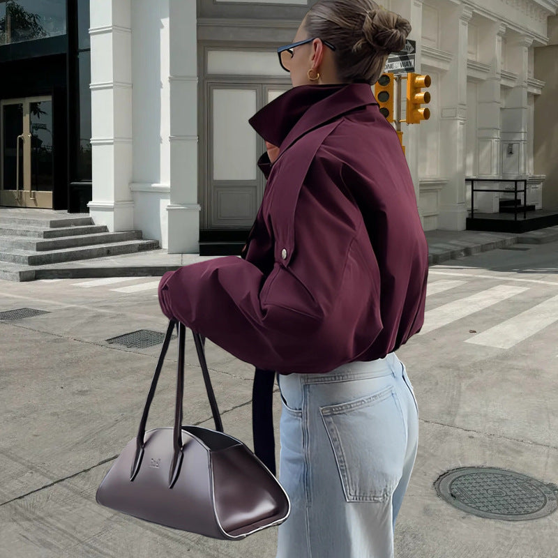 Damen Urban Parka med hög ståkrage och innovativ design Mirla-Eva Jonsson