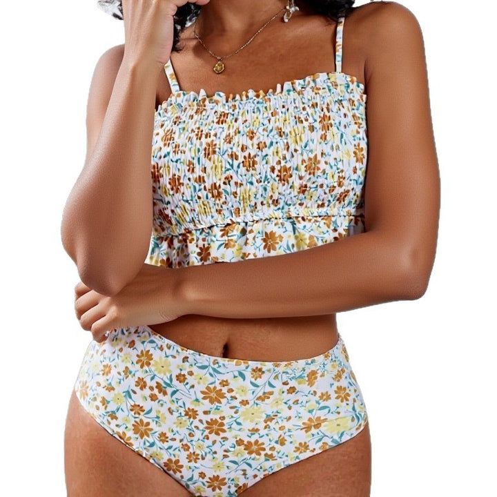Damen Vintage Bikiniset mit Rüschen Mirla-Eva Jonsson