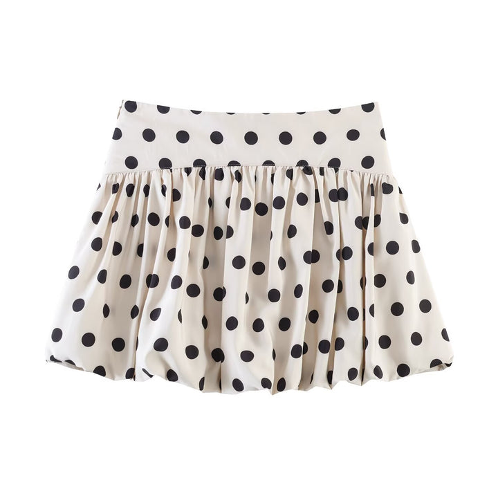 Damen Voluminös Punkteshort mit bauschigem Saum Mirla-Eva Jonsson