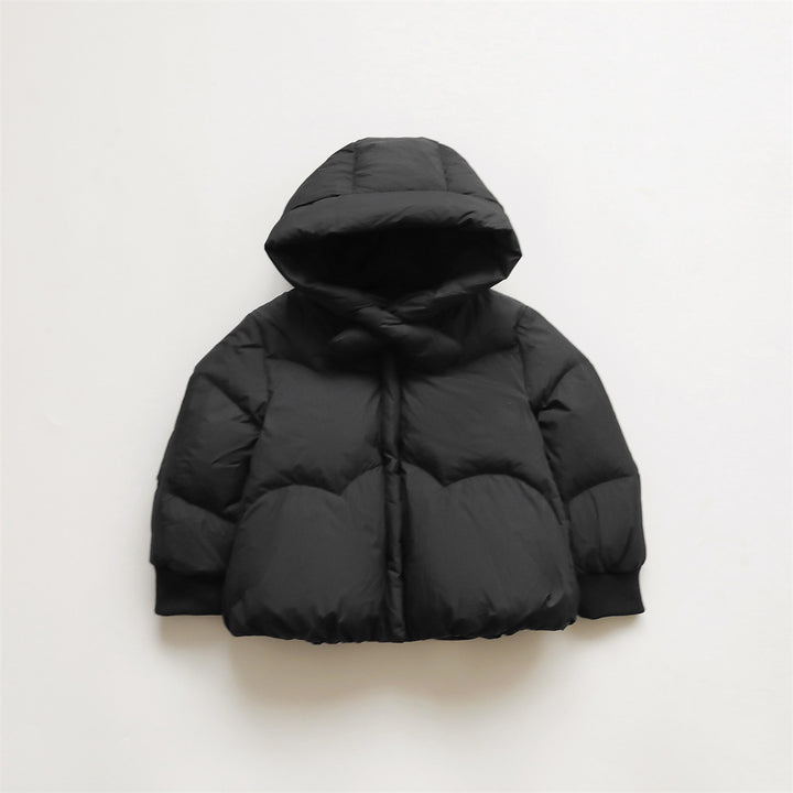 Damen Voluminöse Steppjacke mit Kapuze und hohem Kragen Mirla-Eva Jonsson