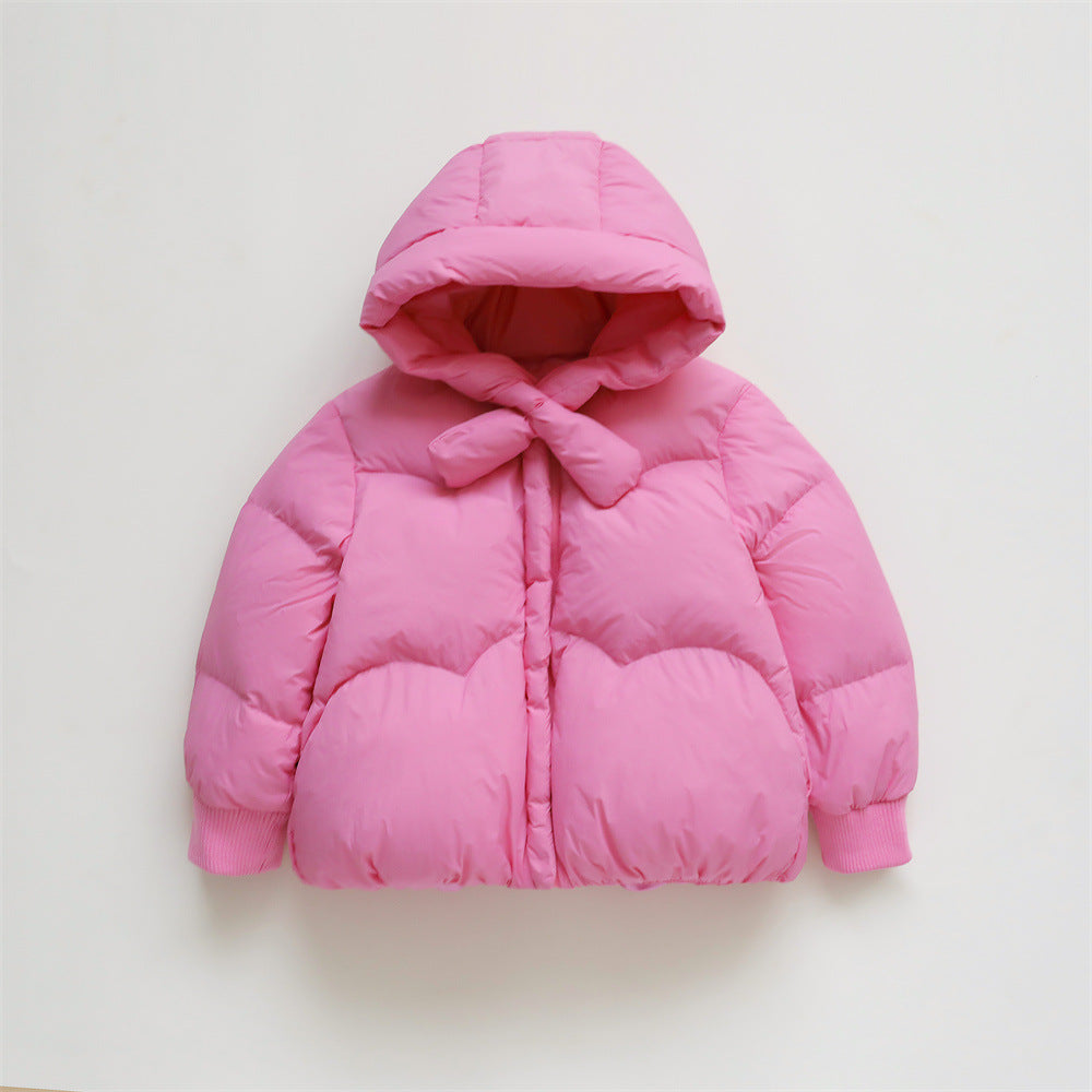 Damen Voluminöse Steppjacke mit Kapuze und hohem Kragen Mirla-Eva Jonsson