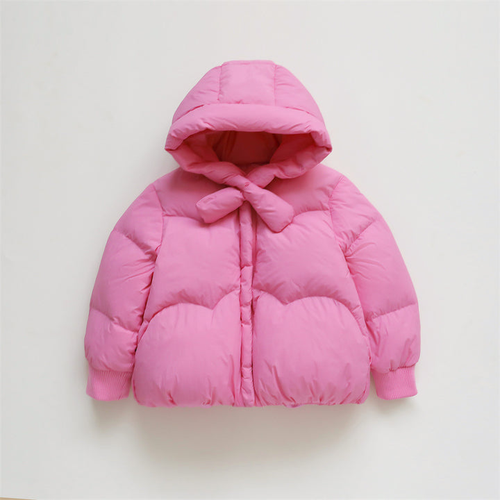 Damen Voluminöse Steppjacke mit Kapuze und hohem Kragen Mirla-Eva Jonsson