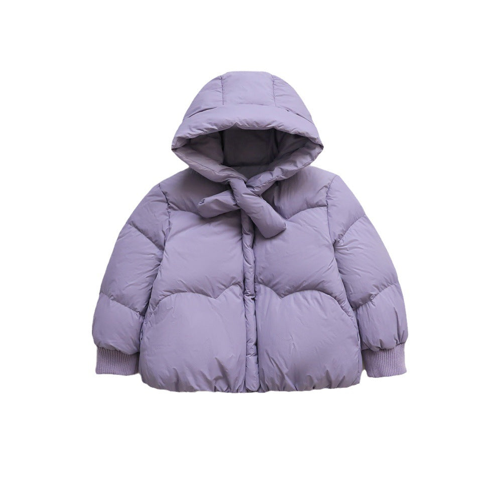 Damen Voluminöse Steppjacke mit Kapuze und hohem Kragen Mirla-Eva Jonsson