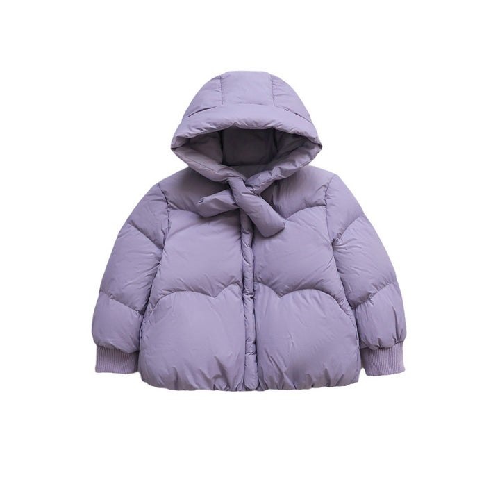 Damen Voluminöse Steppjacke mit Kapuze und hohem Kragen Mirla-Eva Jonsson