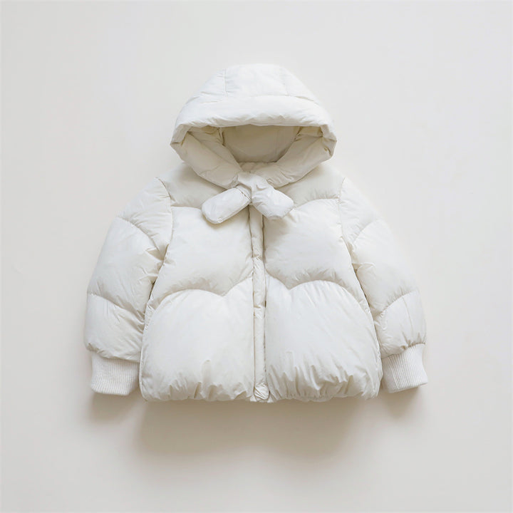 Damen Voluminöse Steppjacke mit Kapuze und hohem Kragen Mirla-Eva Jonsson