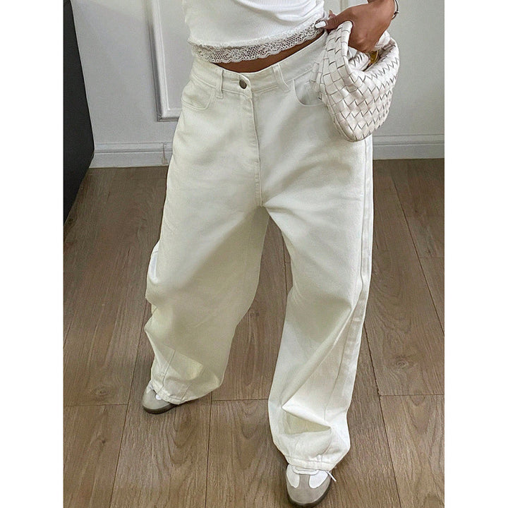 Damen Wide High-Waist Jeans i modern design Mirla-Eva Jonsson