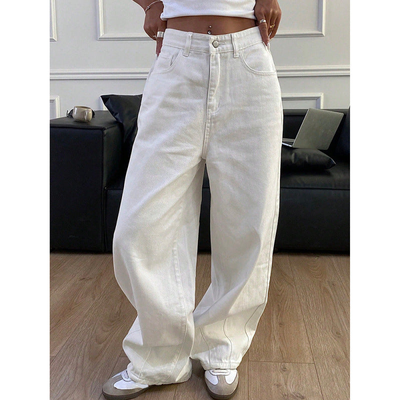 Damen Wide High-Waist Jeans i modern design Mirla-Eva Jonsson