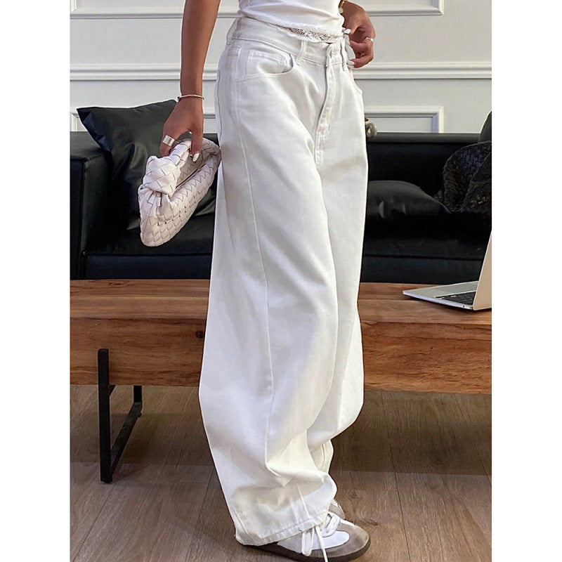 Damen Wide High-Waist Jeans i modern design Mirla-Eva Jonsson