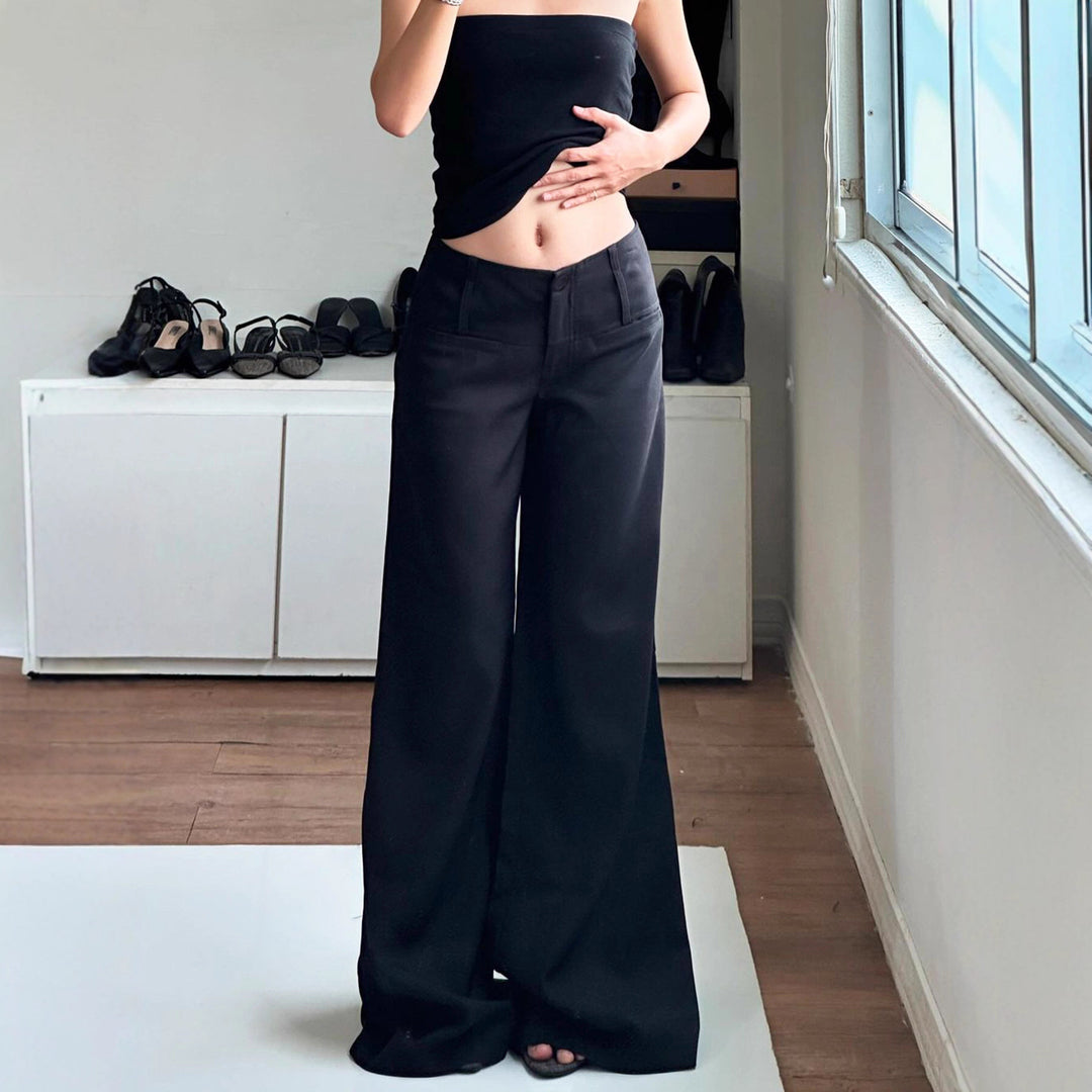 Damen Wide High-Waist-Pants Mirla-Eva Jonsson