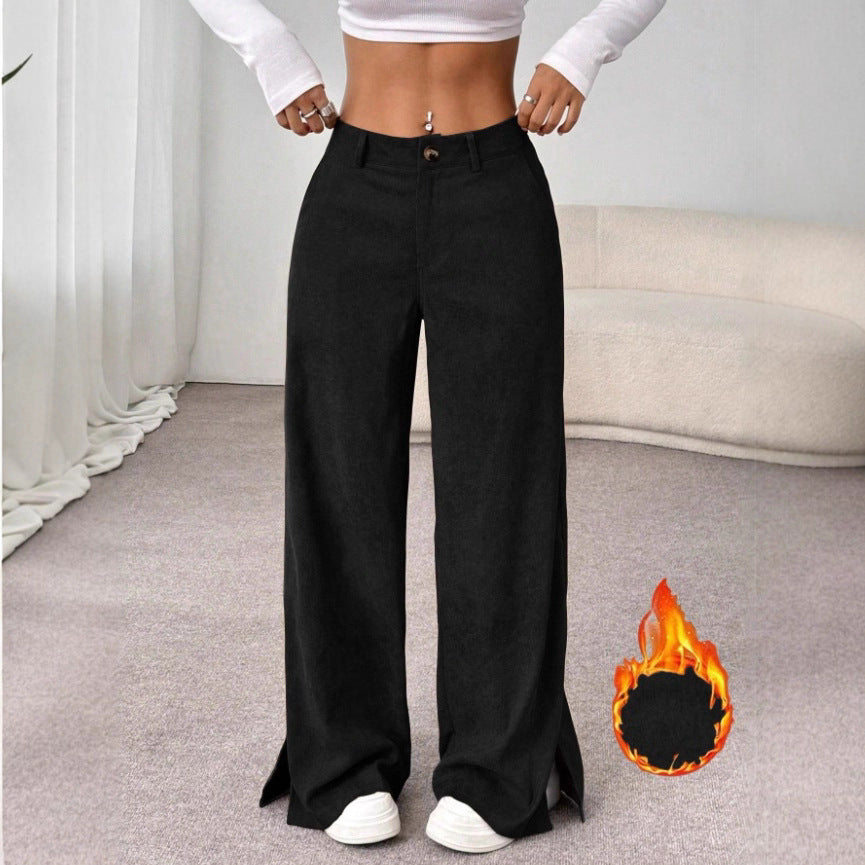 Damen Wide High-Waist Pants Mirla-Eva Jonsson