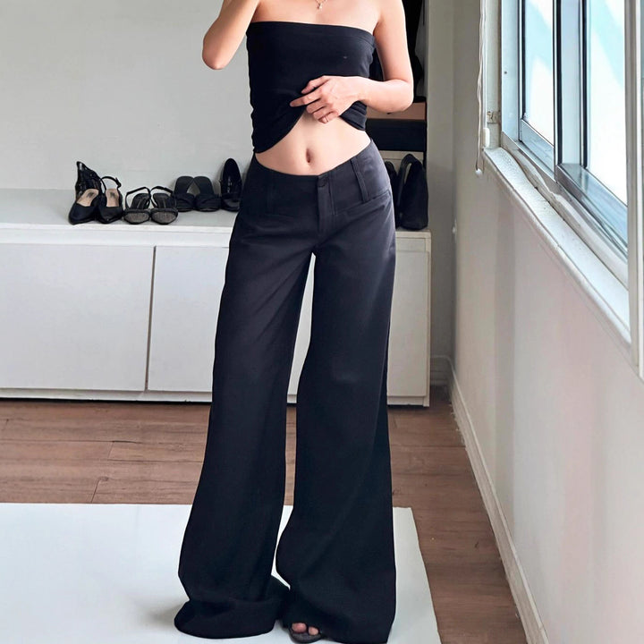 Damen Wide High-Waist-Pants Mirla-Eva Jonsson