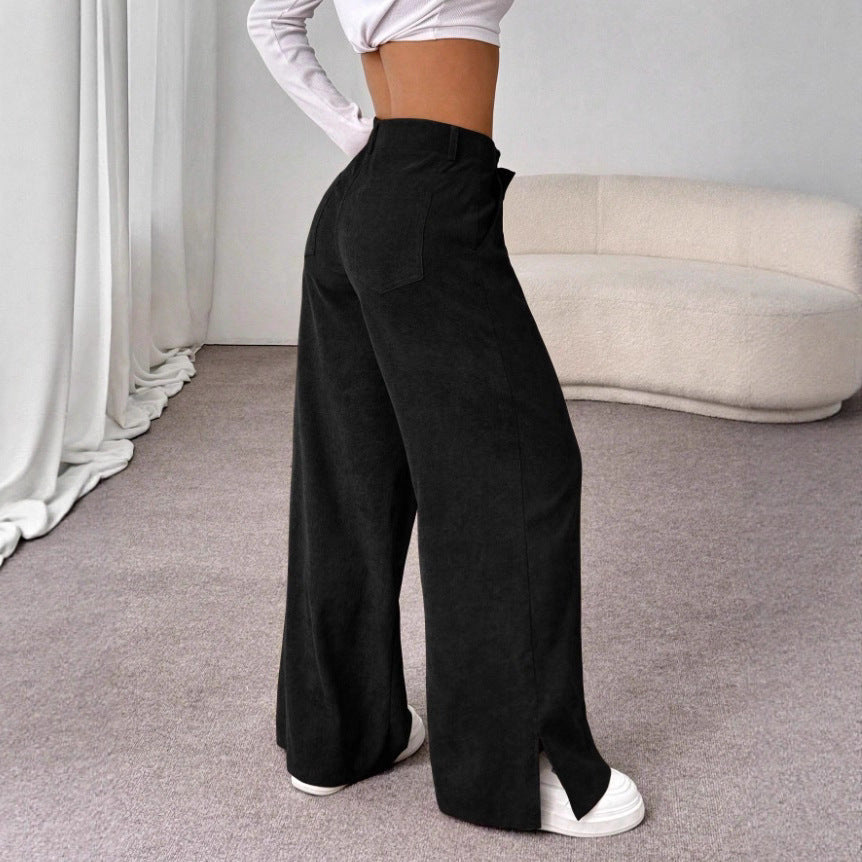 Damen Wide High-Waist Pants Mirla-Eva Jonsson