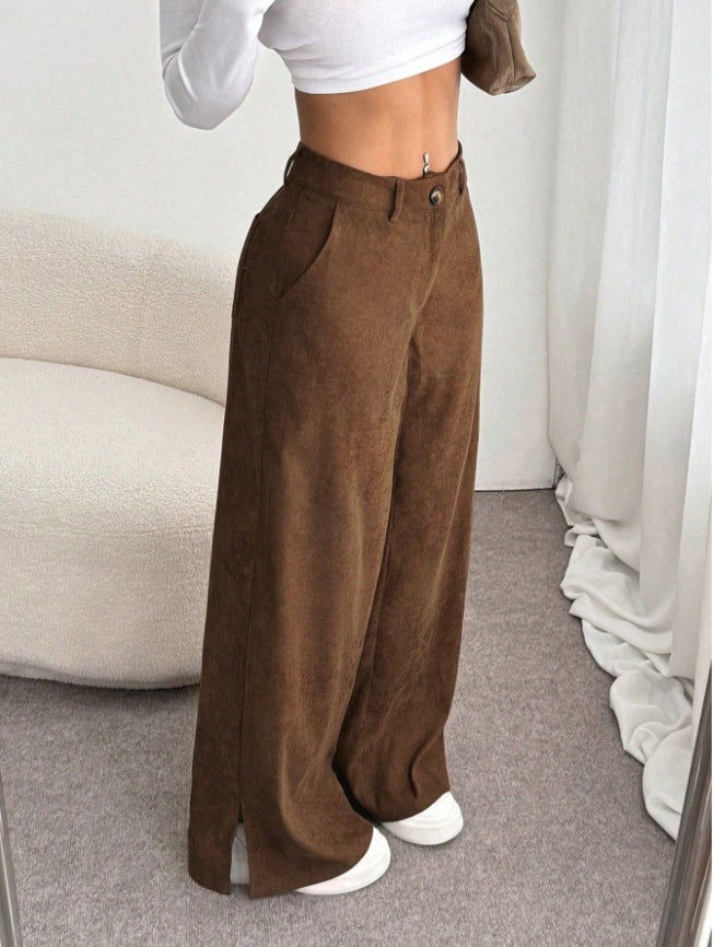 Damen Wide High-Waist Pants Mirla-Eva Jonsson