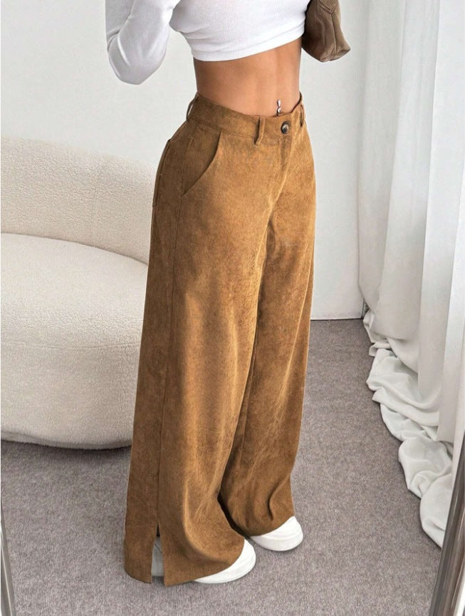 Damen Wide High-Waist Pants Mirla-Eva Jonsson